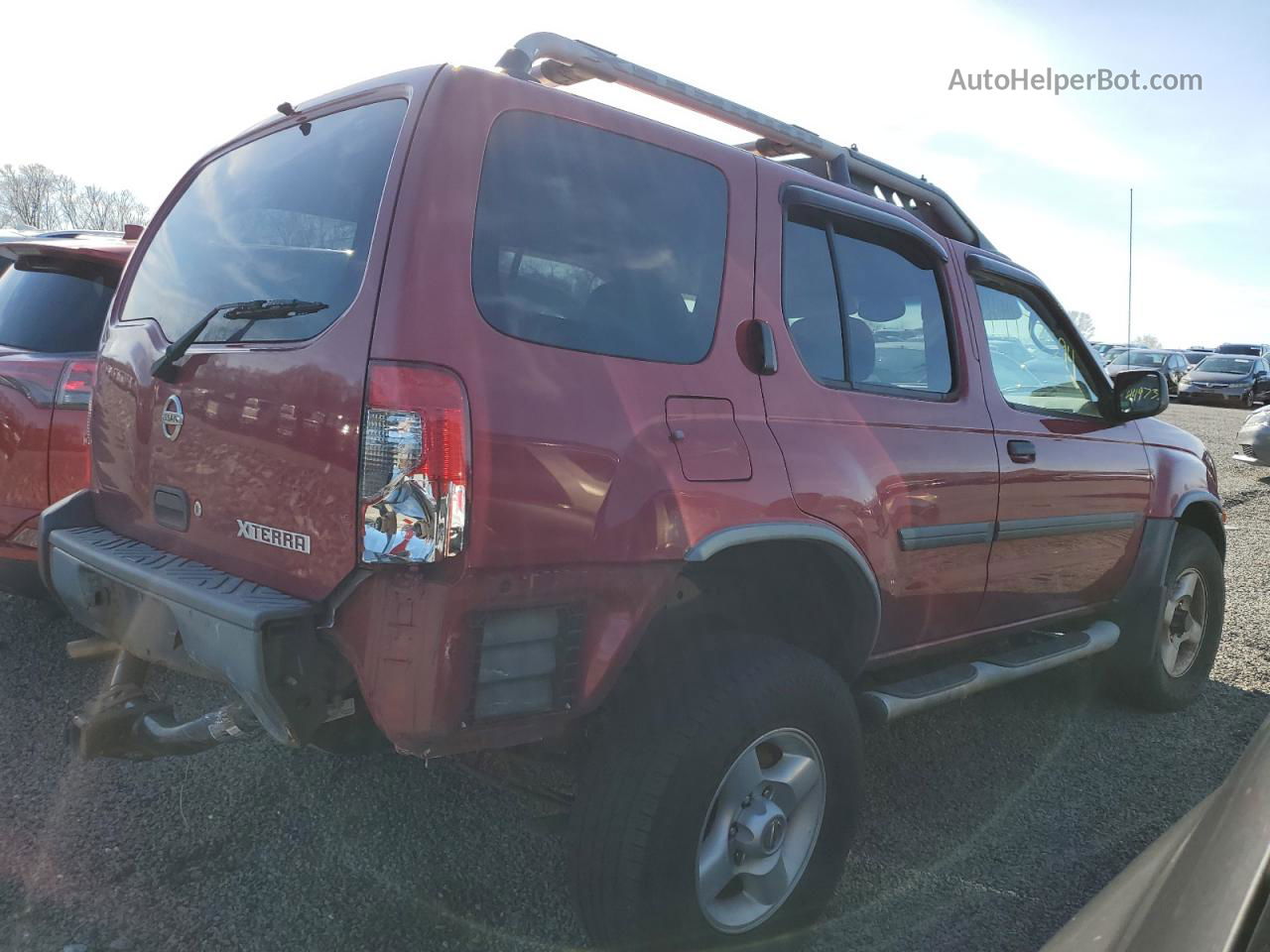 2003 Nissan Xterra Xe Maroon vin: 5N1ED28Y33C687215