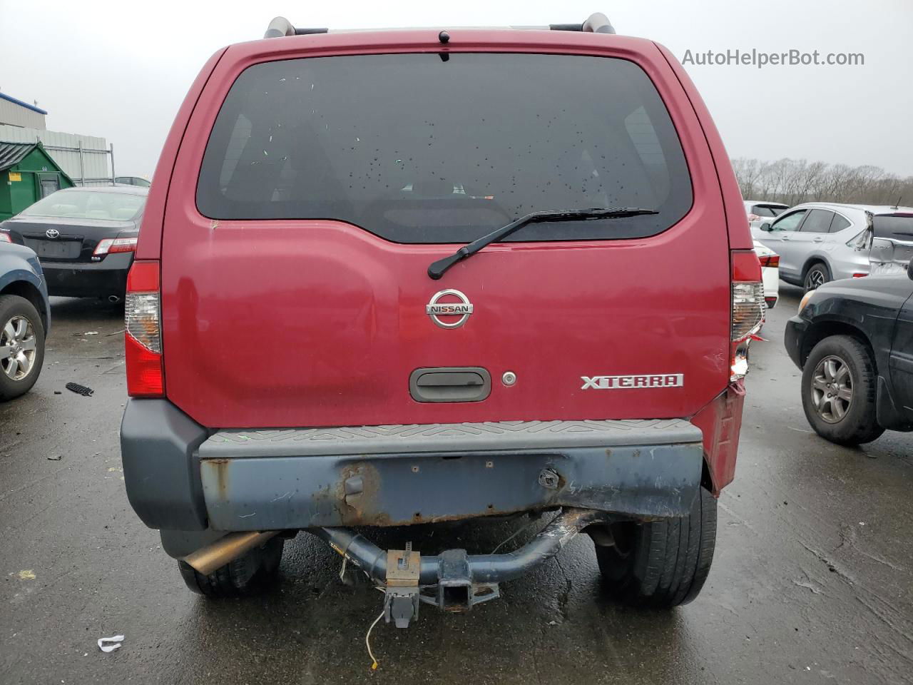 2003 Nissan Xterra Xe Maroon vin: 5N1ED28Y33C687215