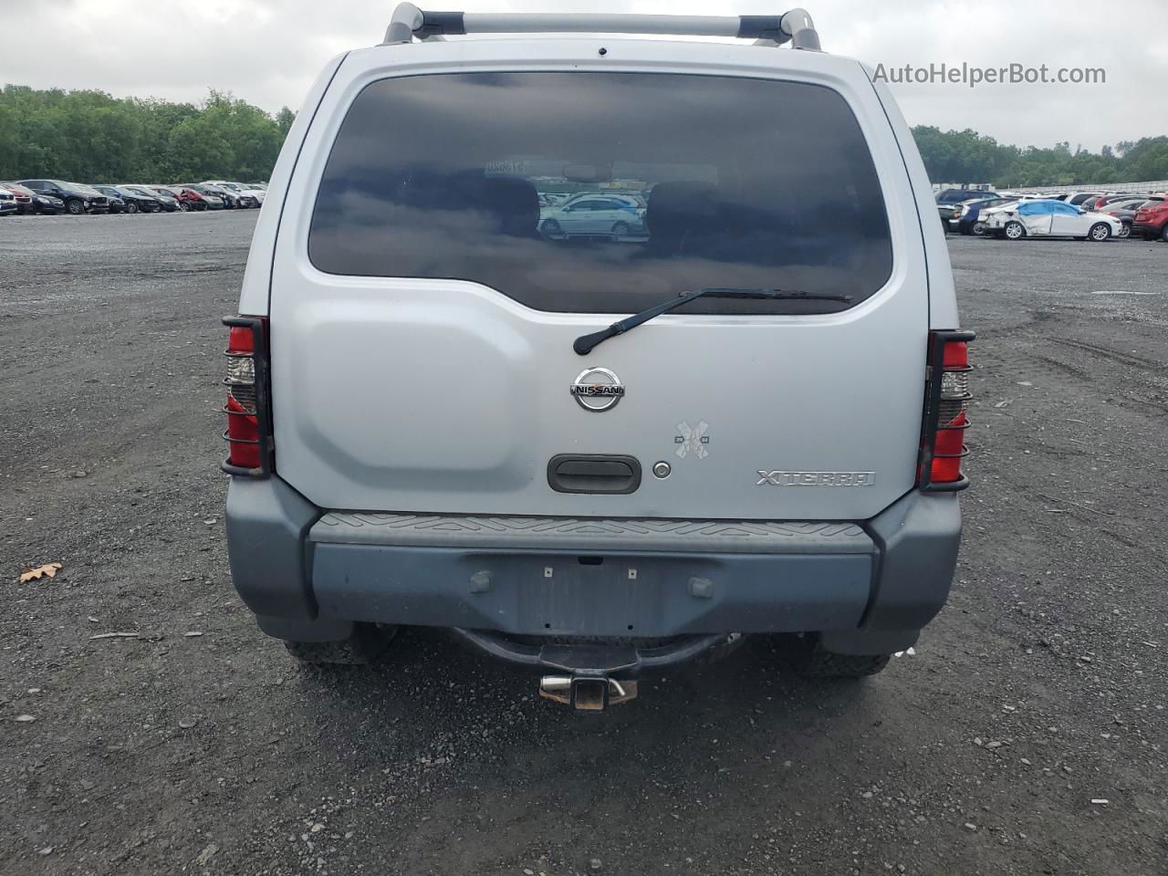 2003 Nissan Xterra Xe Silver vin: 5N1ED28Y53C664910