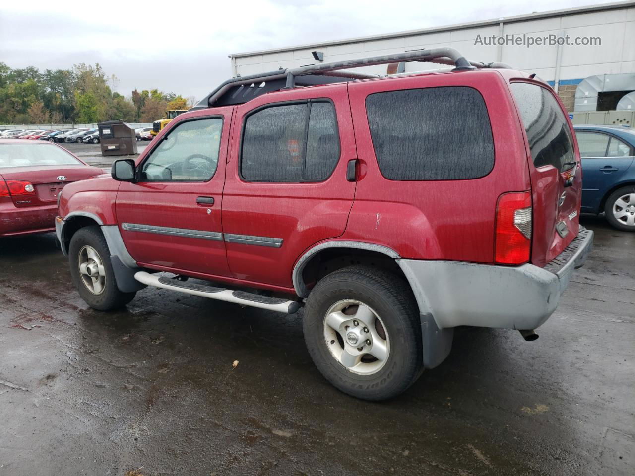 2003 Nissan Xterra Xe Красный vin: 5N1ED28Y53C685353