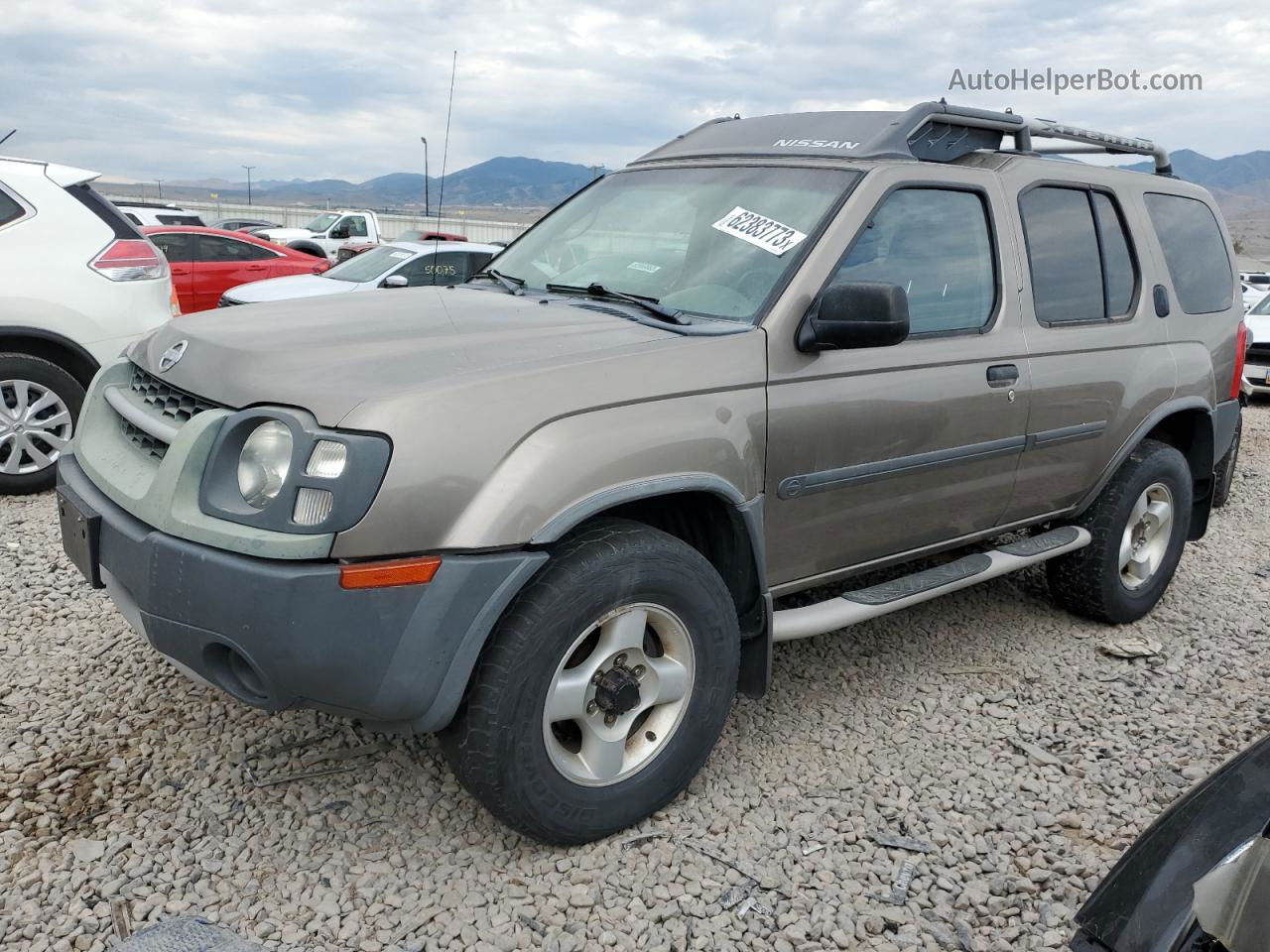 2003 Nissan Xterra Xe Gray vin: 5N1ED28Y53C689936