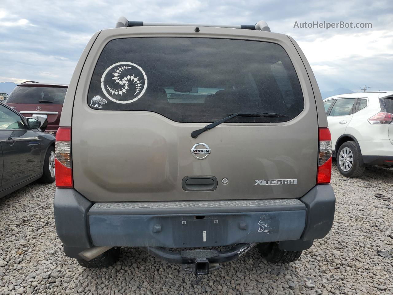 2003 Nissan Xterra Xe Gray vin: 5N1ED28Y53C689936