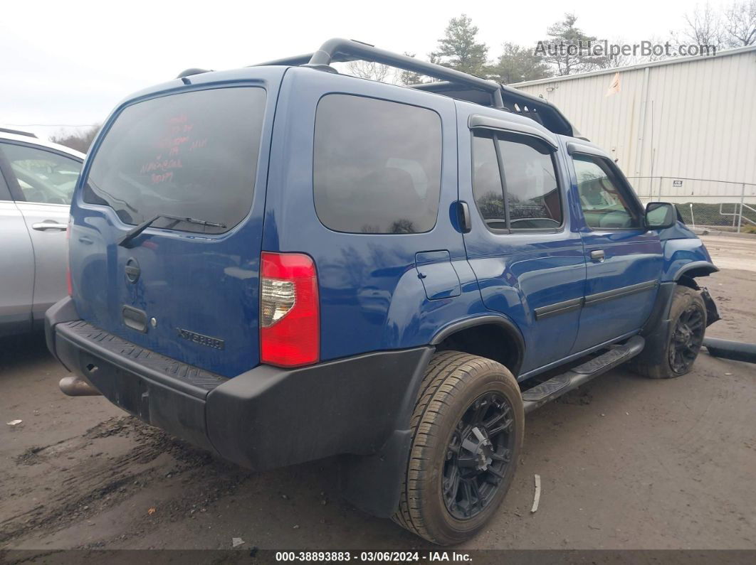 2003 Nissan Xterra Xe Синий vin: 5N1ED28Y53C693114