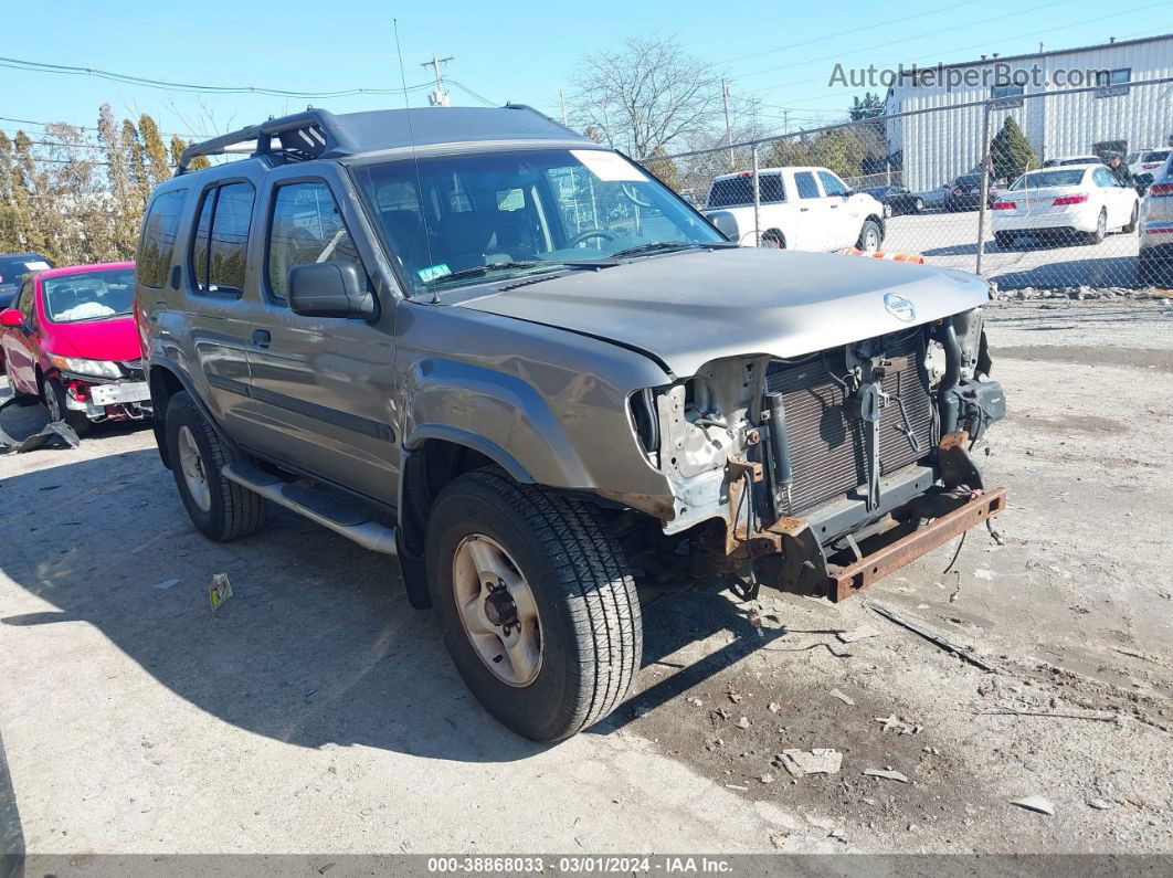 2003 Nissan Xterra Xe Brown vin: 5N1ED28Y53C693310