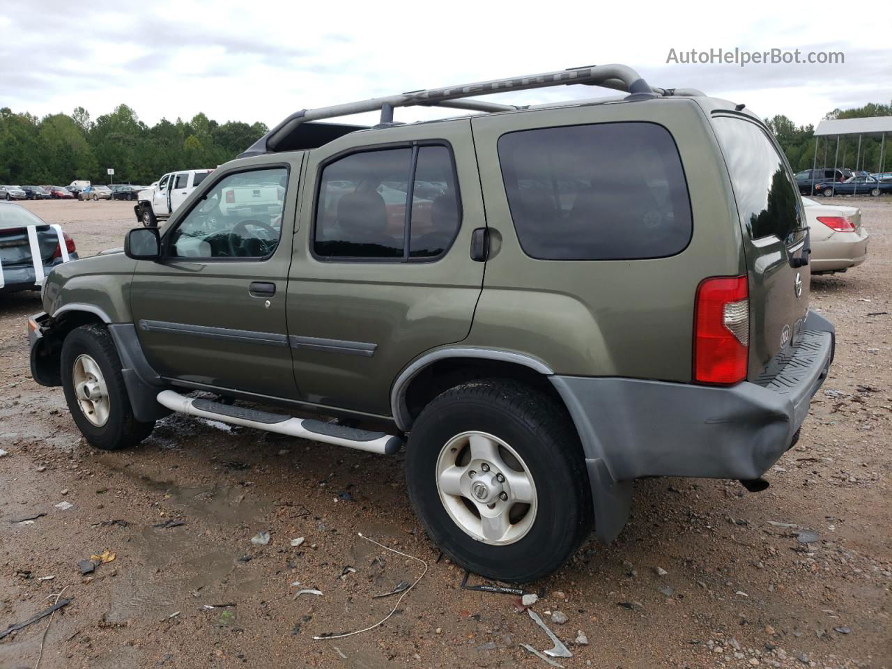 2003 Nissan Xterra Xe Green vin: 5N1ED28Y53C695185