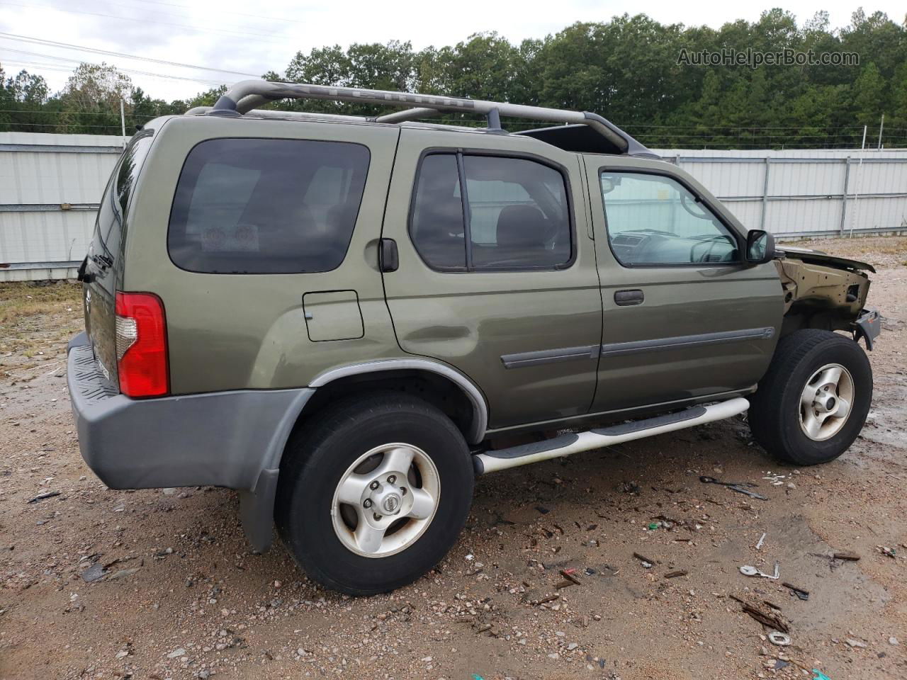 2003 Nissan Xterra Xe Зеленый vin: 5N1ED28Y53C695185