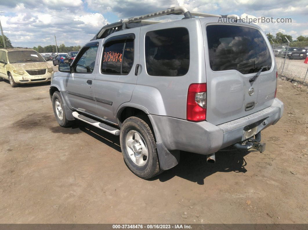 2003 Nissan Xterra Xe Silver vin: 5N1ED28Y53C695557