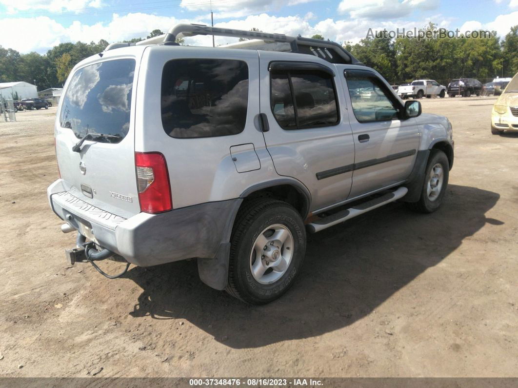 2003 Nissan Xterra Xe Silver vin: 5N1ED28Y53C695557