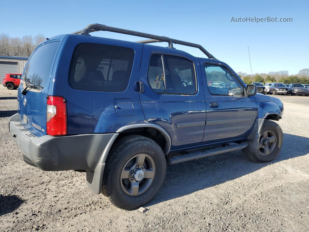 2003 Nissan Xterra Xe Синий vin: 5N1ED28Y63C670862