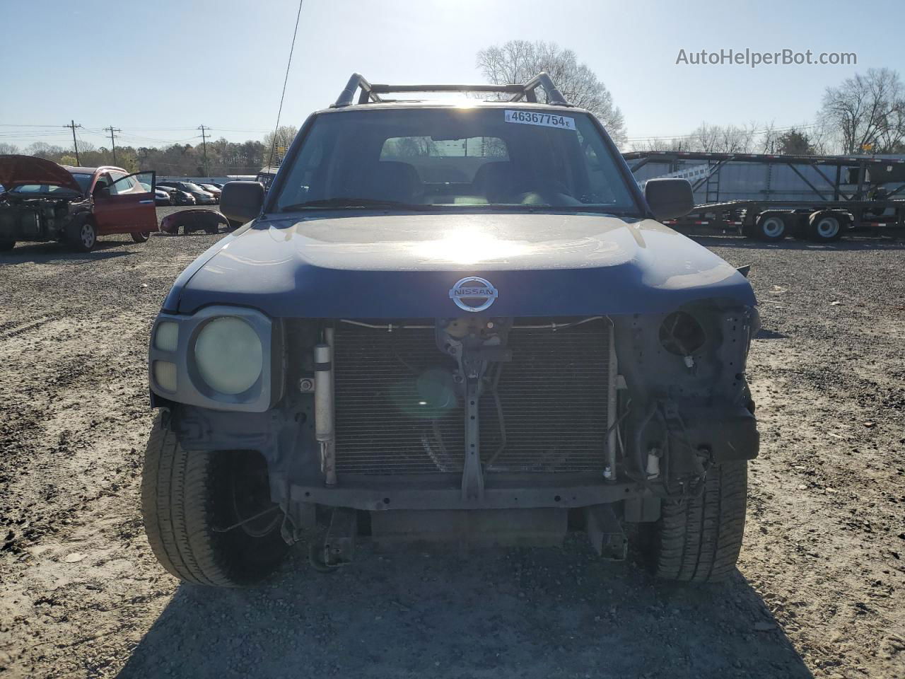 2003 Nissan Xterra Xe Blue vin: 5N1ED28Y63C670862