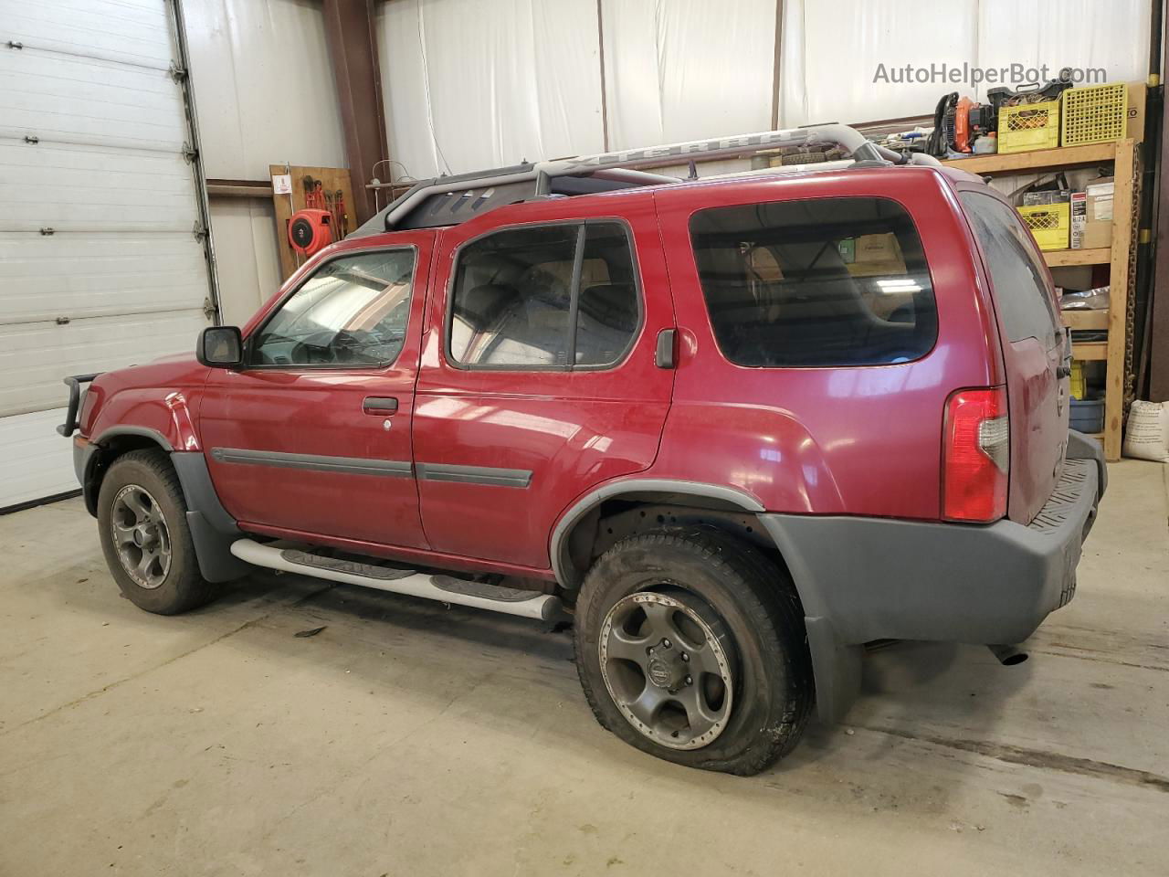 2003 Nissan Xterra Xe Красный vin: 5N1ED28Y63C685815