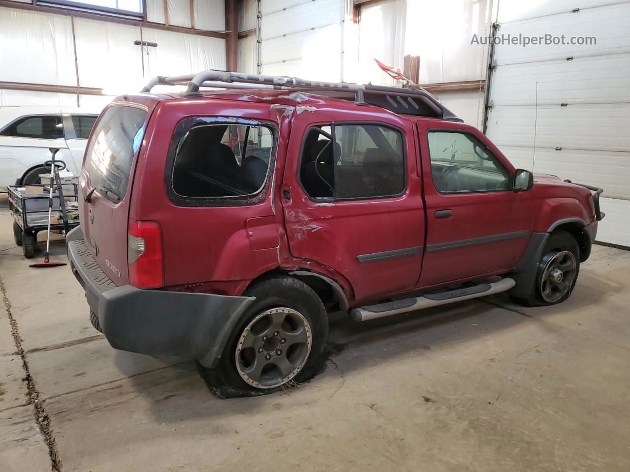 2003 Nissan Xterra Xe Красный vin: 5N1ED28Y63C685815