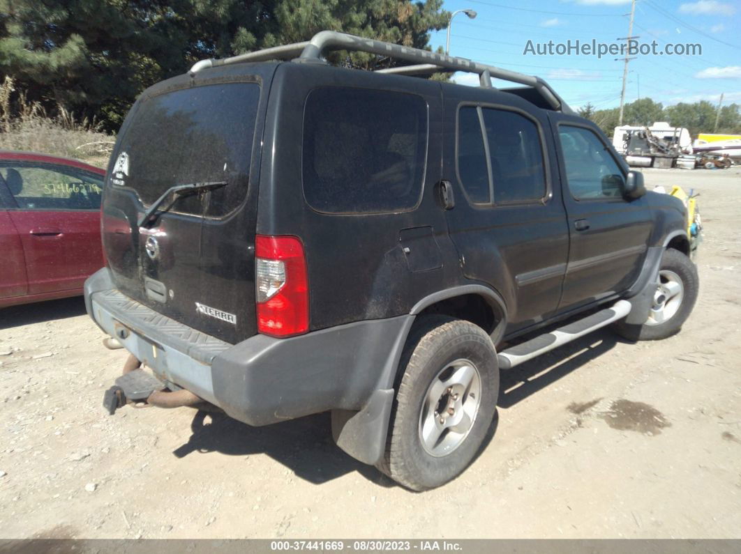 2003 Nissan Xterra Xe Black vin: 5N1ED28Y73C668733