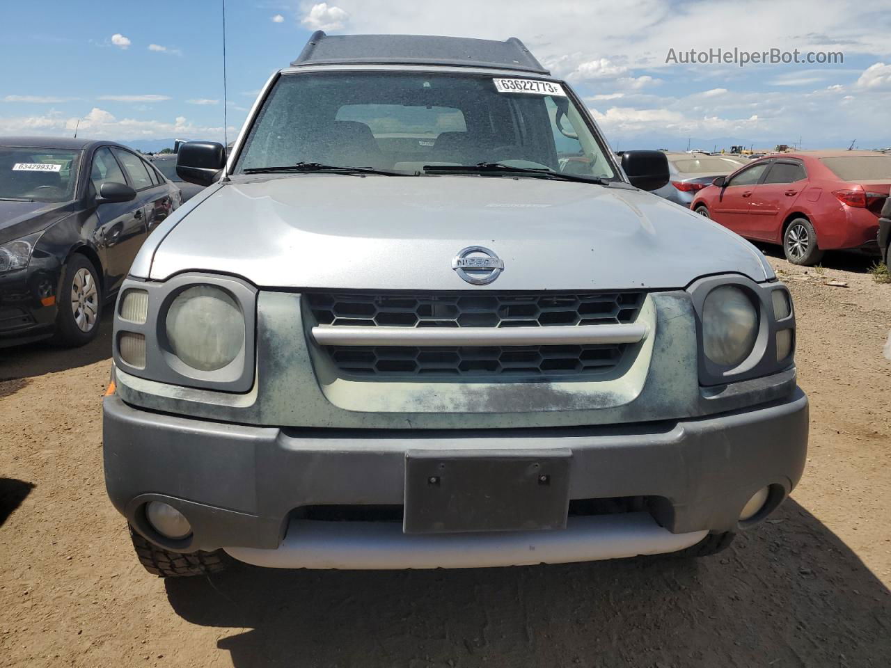 2003 Nissan Xterra Xe Серый vin: 5N1ED28Y73C700550