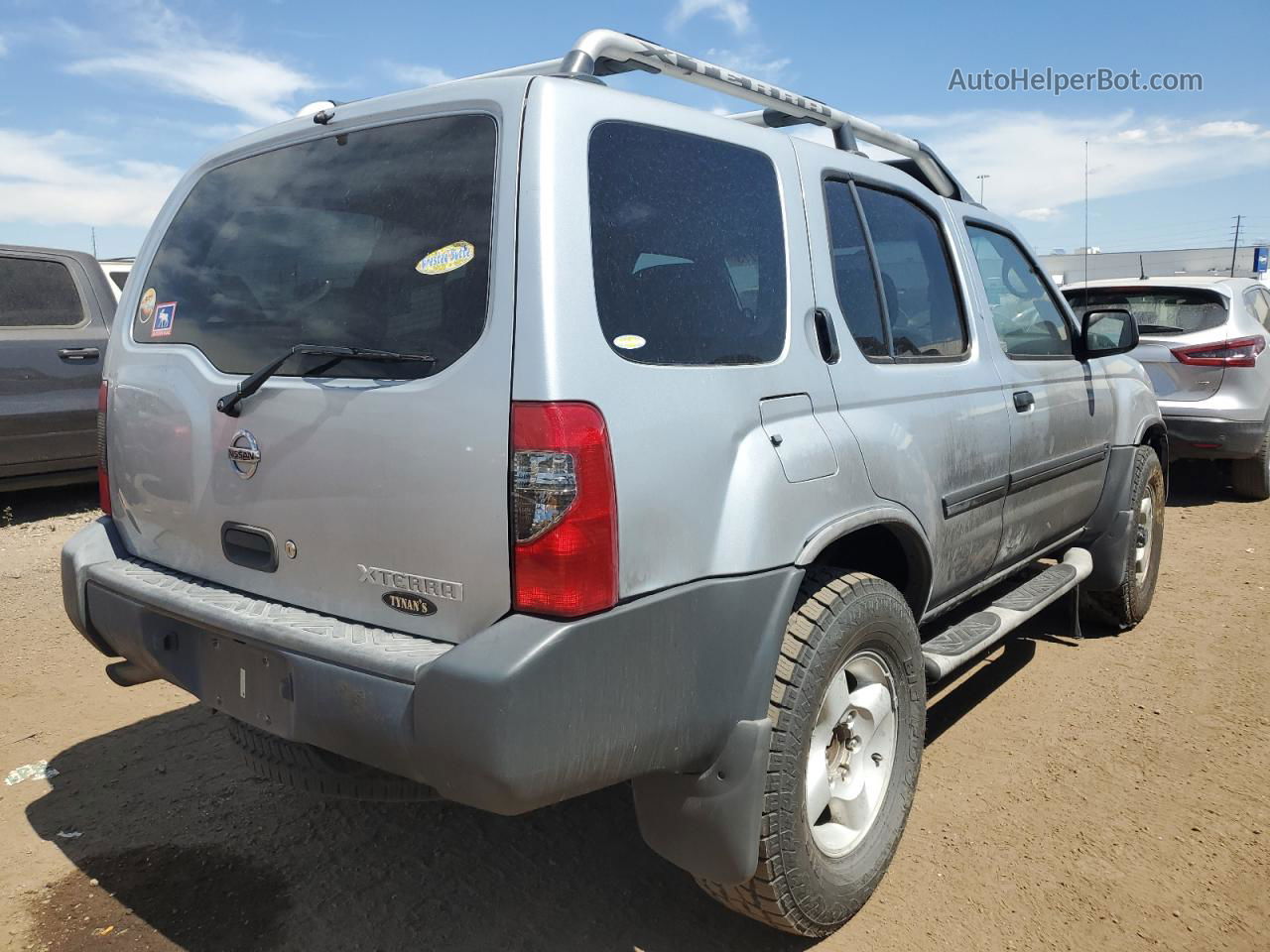 2003 Nissan Xterra Xe Gray vin: 5N1ED28Y73C700550