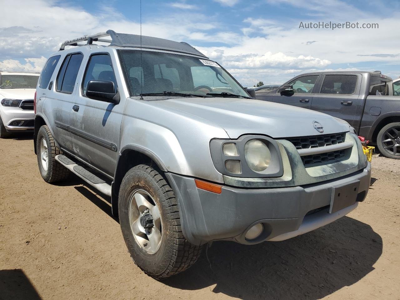 2003 Nissan Xterra Xe Серый vin: 5N1ED28Y73C700550