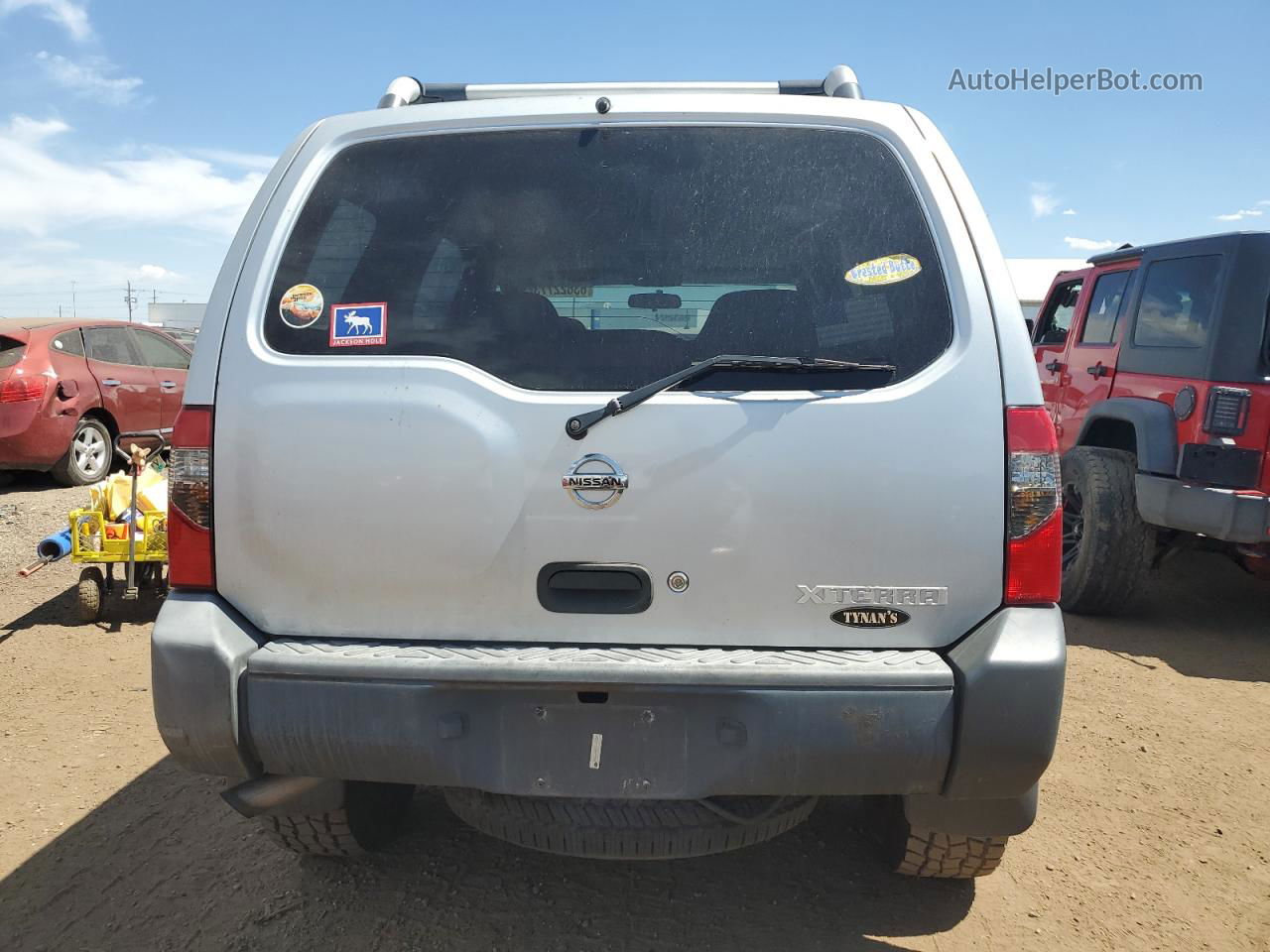 2003 Nissan Xterra Xe Gray vin: 5N1ED28Y73C700550