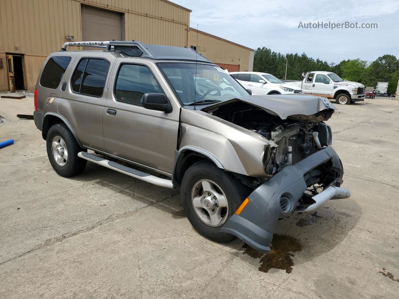 2003 Nissan Xterra Xe Beige vin: 5N1ED28Y83C631965