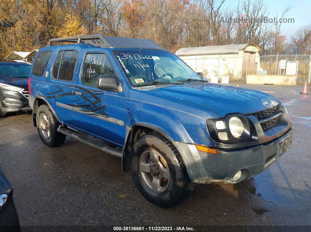 2003 Nissan Xterra Se Blue vin: 5N1ED28Y83C636809