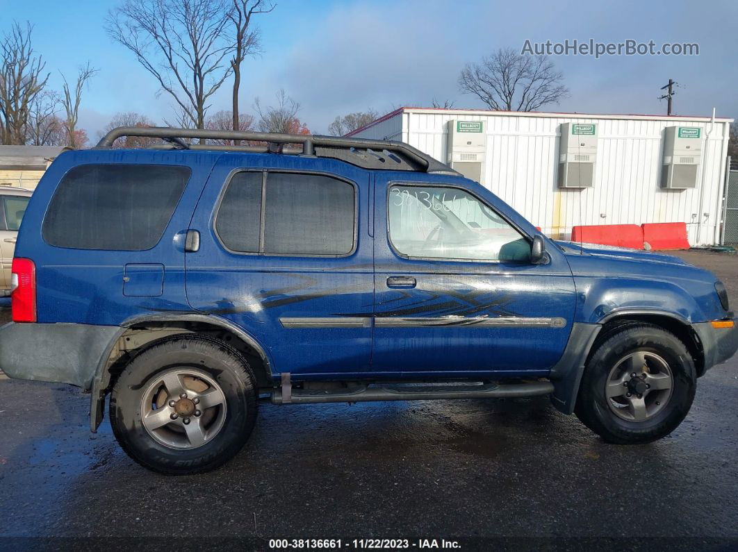 2003 Nissan Xterra Se Blue vin: 5N1ED28Y83C636809