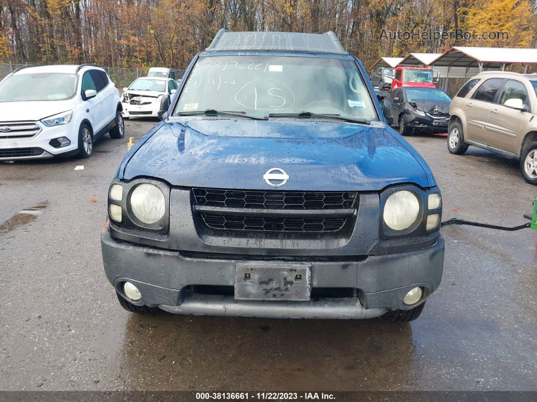 2003 Nissan Xterra Se Blue vin: 5N1ED28Y83C636809