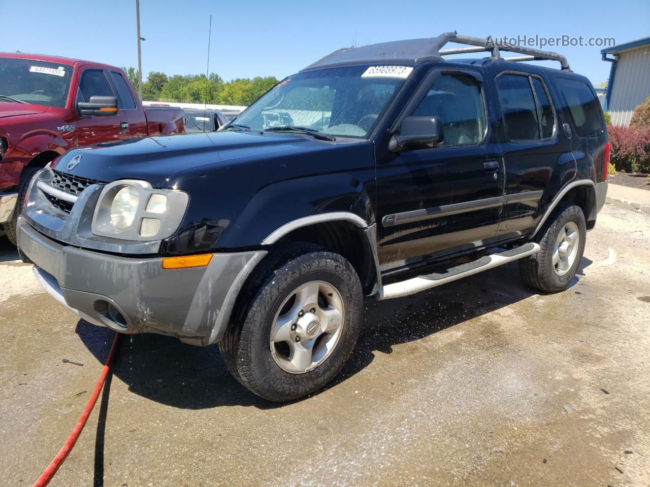 2003 Nissan Xterra Xe Black vin: 5N1ED28Y83C637393