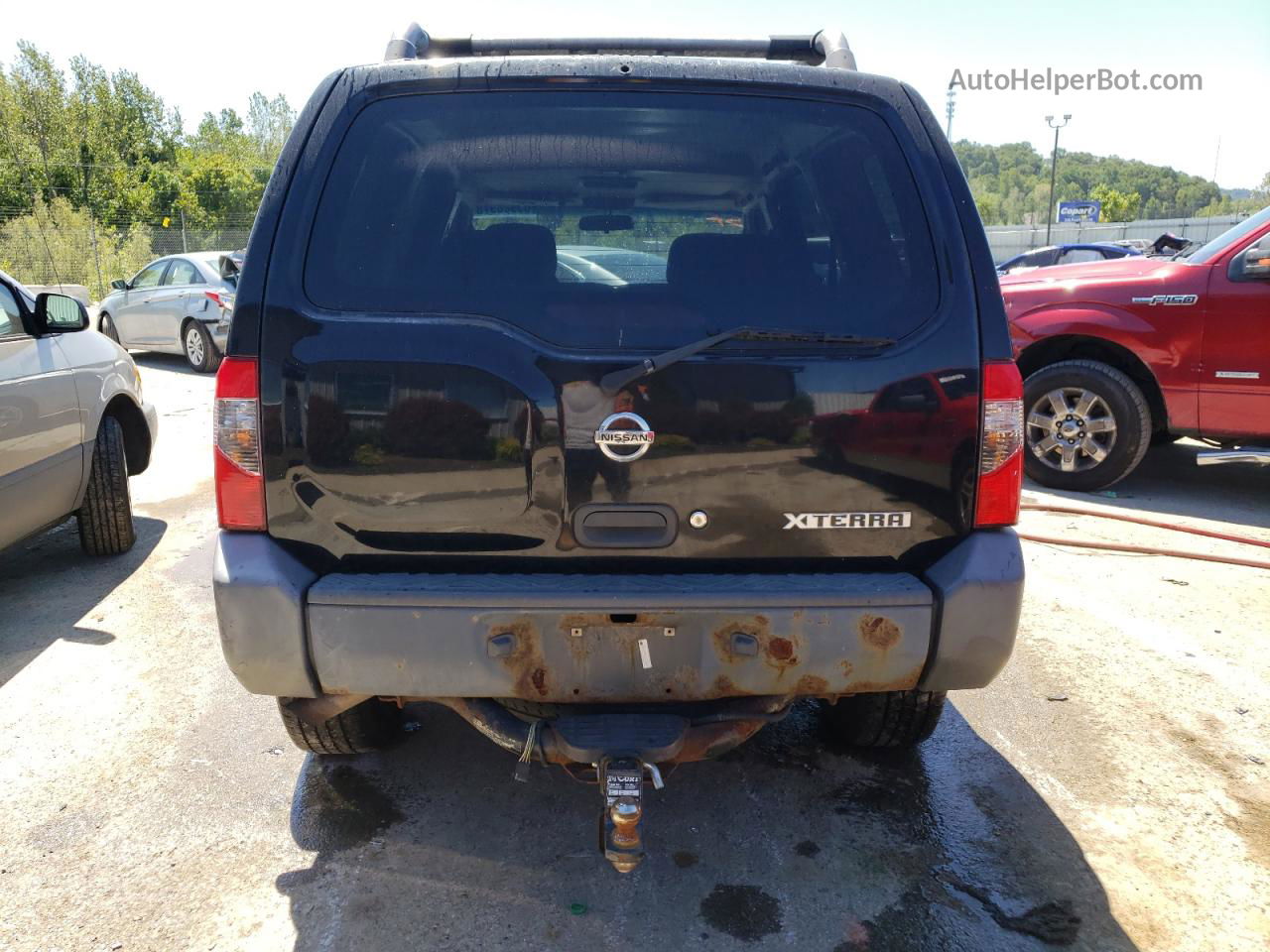 2003 Nissan Xterra Xe Черный vin: 5N1ED28Y83C637393