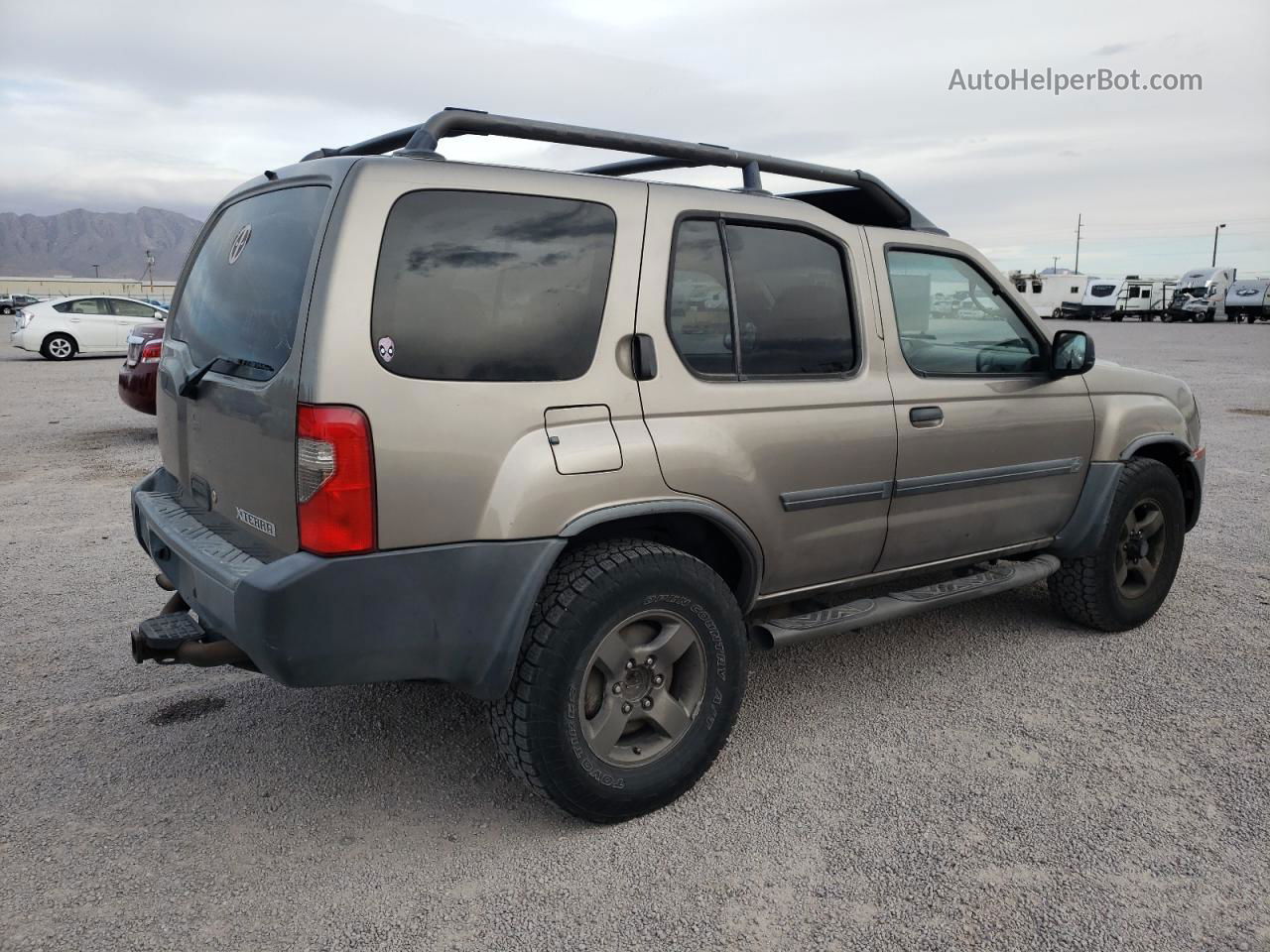 2003 Nissan Xterra Xe Желто-коричневый vin: 5N1ED28Y83C644148