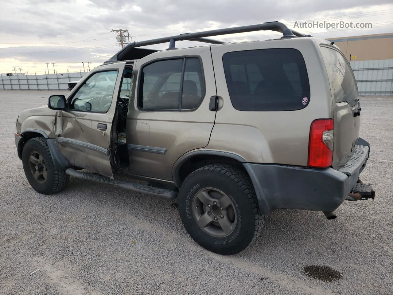 2003 Nissan Xterra Xe Желто-коричневый vin: 5N1ED28Y83C644148