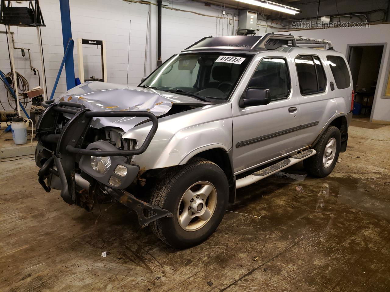 2003 Nissan Xterra Xe Silver vin: 5N1ED28Y83C664089