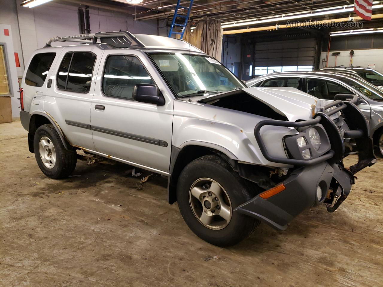 2003 Nissan Xterra Xe Silver vin: 5N1ED28Y83C664089