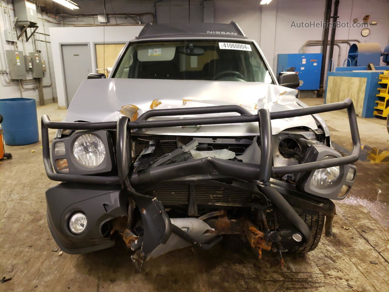 2003 Nissan Xterra Xe Silver vin: 5N1ED28Y83C664089