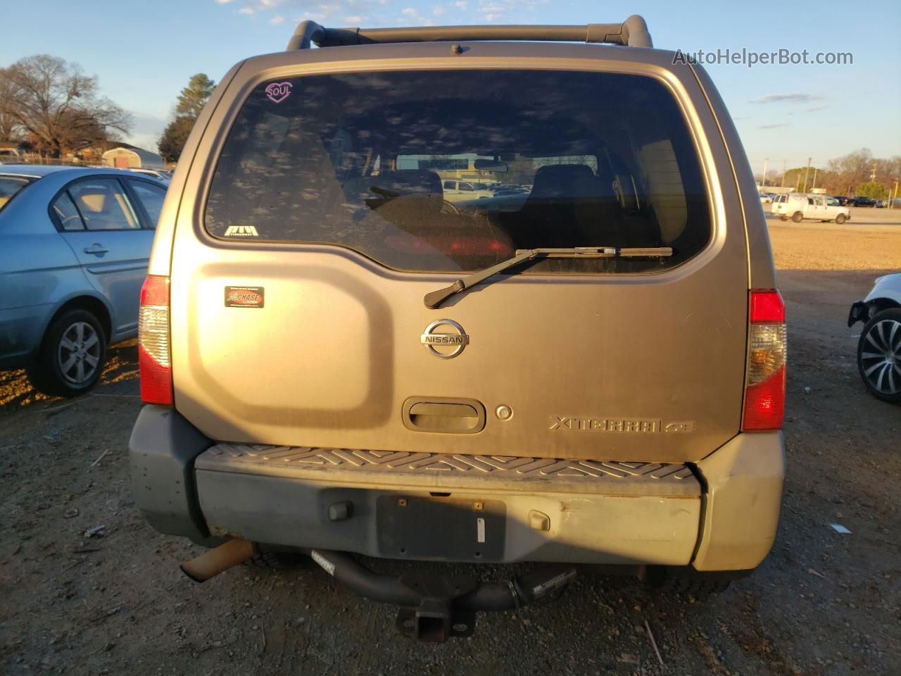 2003 Nissan Xterra Xe Brown vin: 5N1ED28Y83C672032