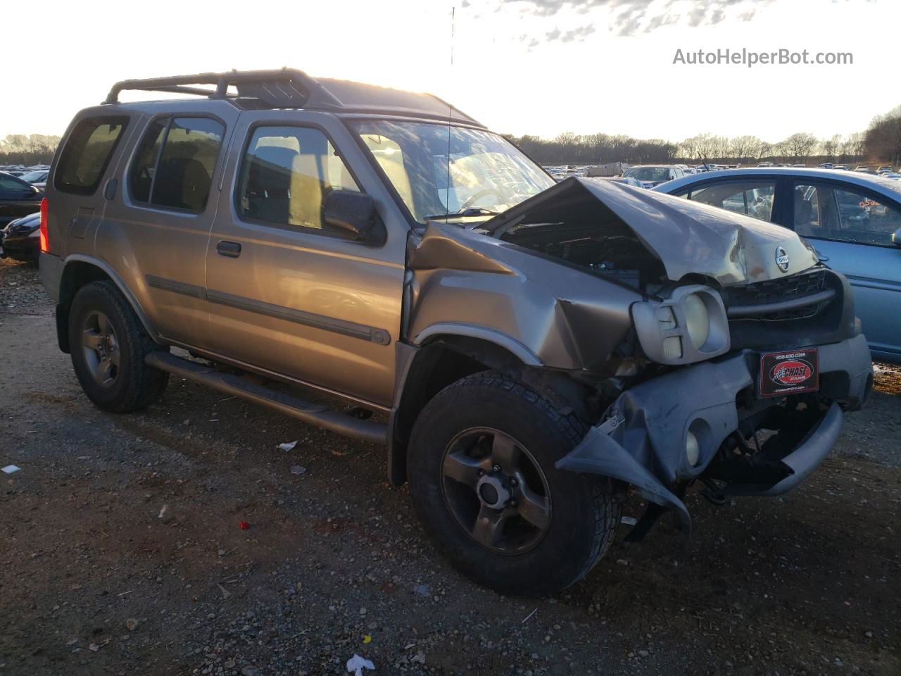 2003 Nissan Xterra Xe Brown vin: 5N1ED28Y83C672032