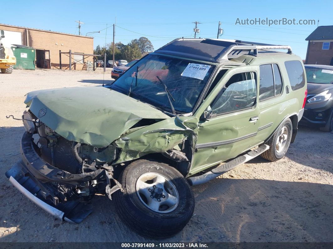 2003 Nissan Xterra Xe Green vin: 5N1ED28Y83C674735