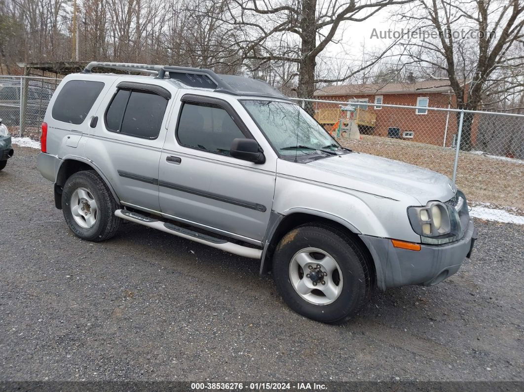 2003 Nissan Xterra Xe Silver vin: 5N1ED28Y83C682625