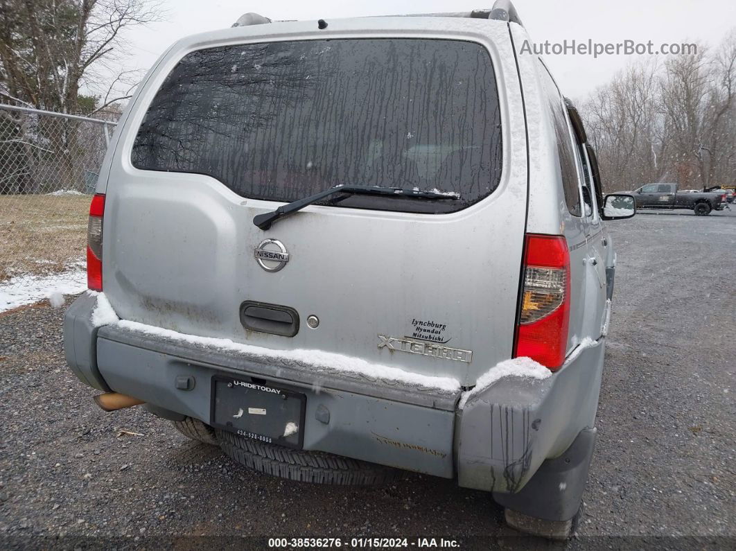 2003 Nissan Xterra Xe Silver vin: 5N1ED28Y83C682625