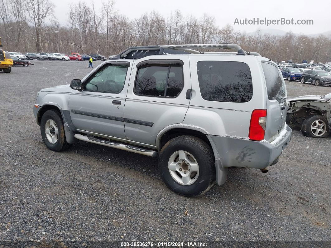 2003 Nissan Xterra Xe Silver vin: 5N1ED28Y83C682625