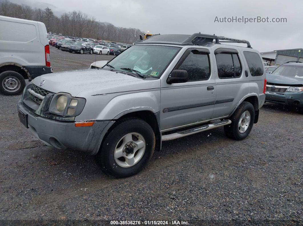 2003 Nissan Xterra Xe Silver vin: 5N1ED28Y83C682625