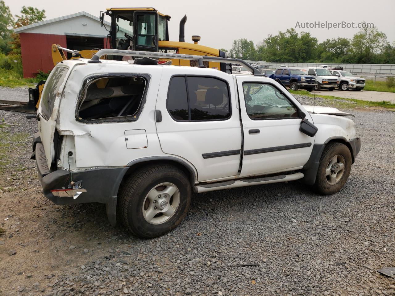 2003 Nissan Xterra Xe White vin: 5N1ED28Y83C686576