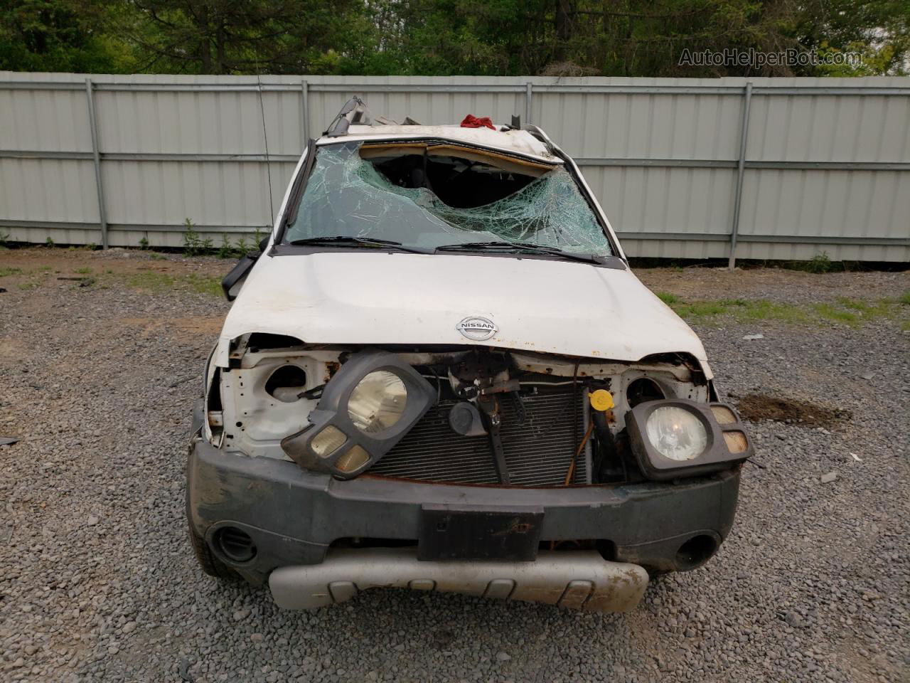 2003 Nissan Xterra Xe White vin: 5N1ED28Y83C686576