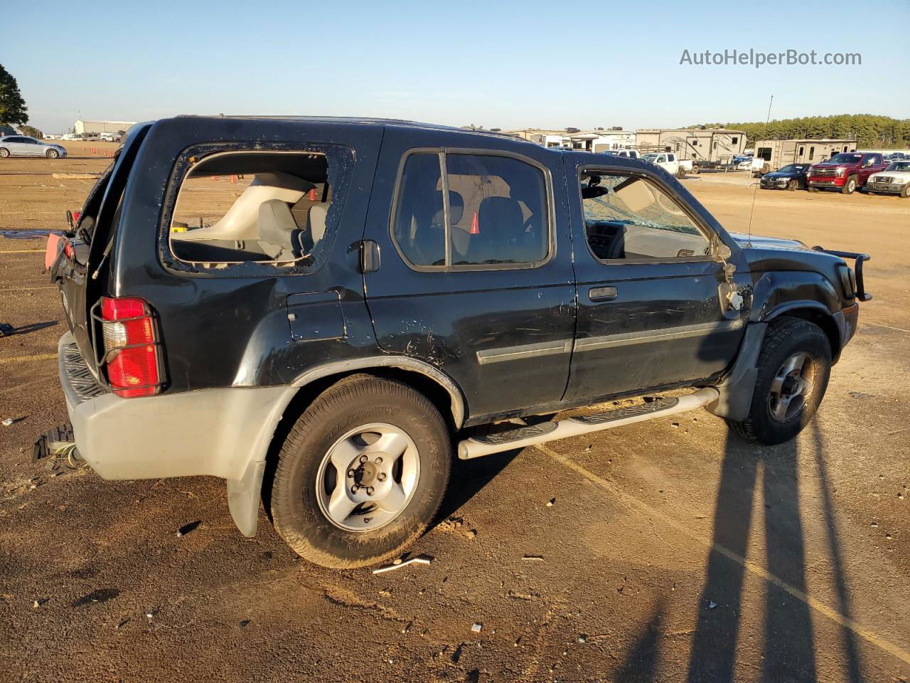 2003 Nissan Xterra Xe Black vin: 5N1ED28Y83C696282