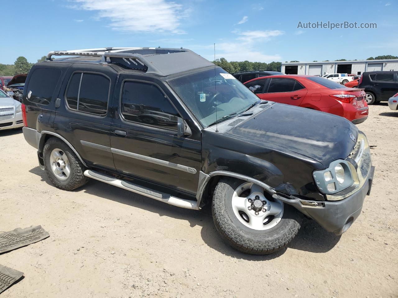 2003 Nissan Xterra Xe Black vin: 5N1ED28Y93C628427