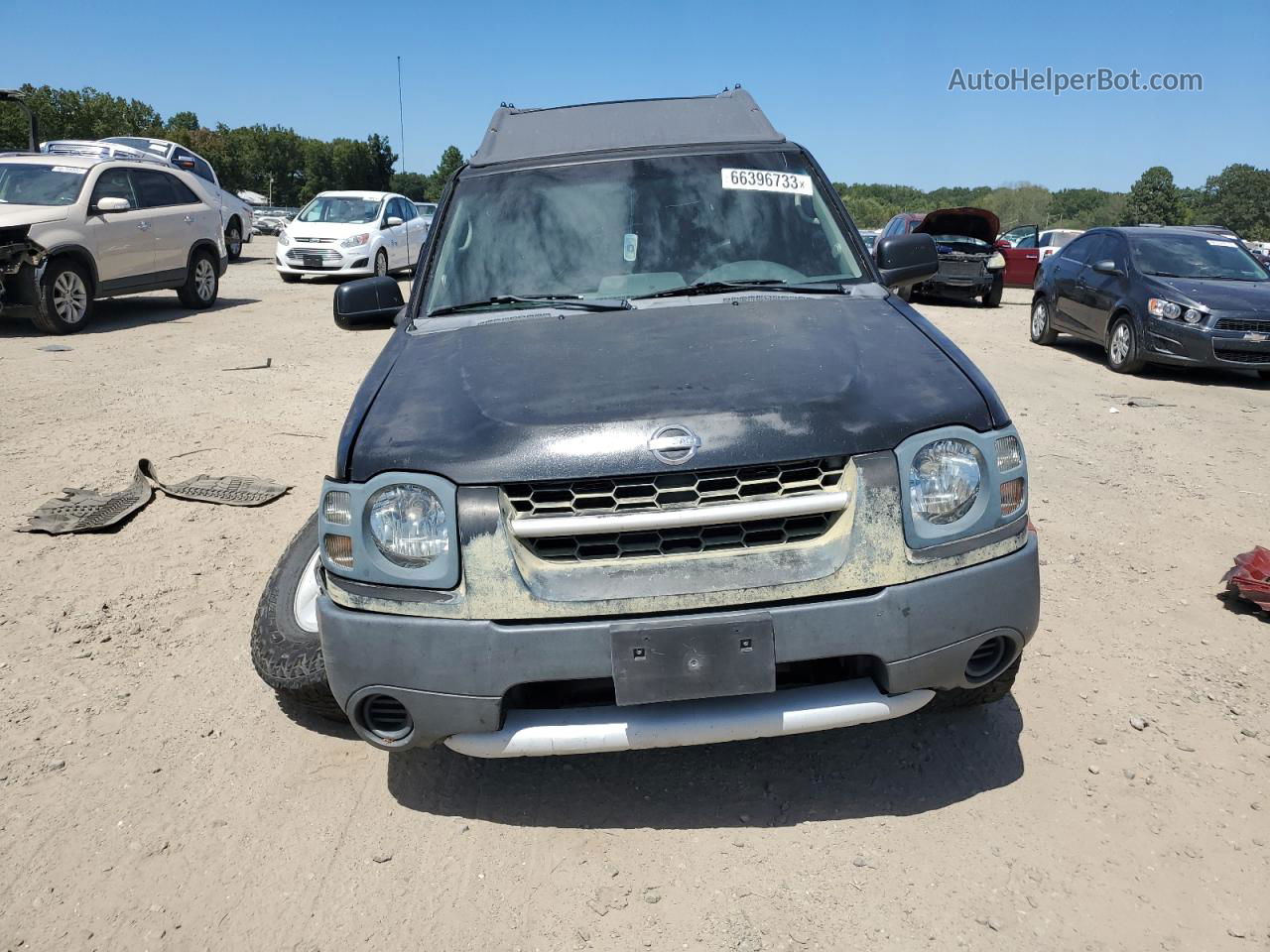 2003 Nissan Xterra Xe Black vin: 5N1ED28Y93C628427