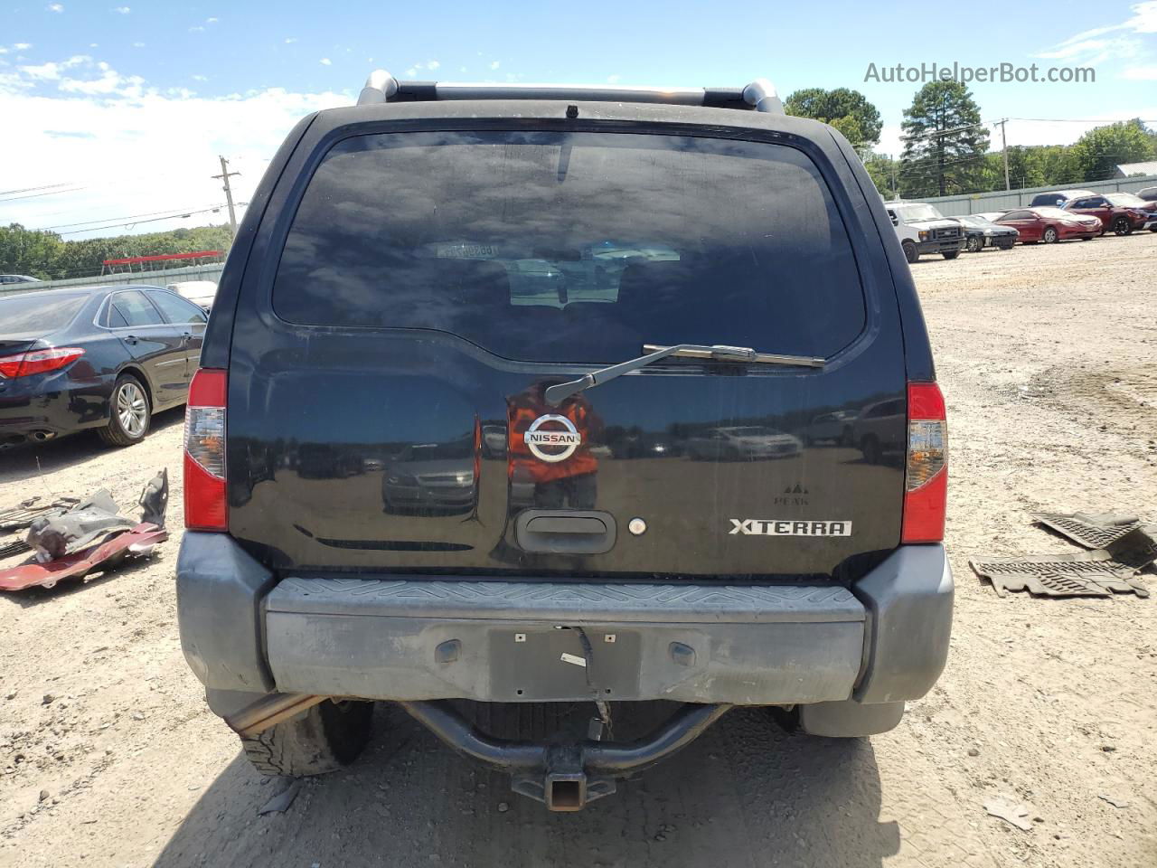 2003 Nissan Xterra Xe Black vin: 5N1ED28Y93C628427