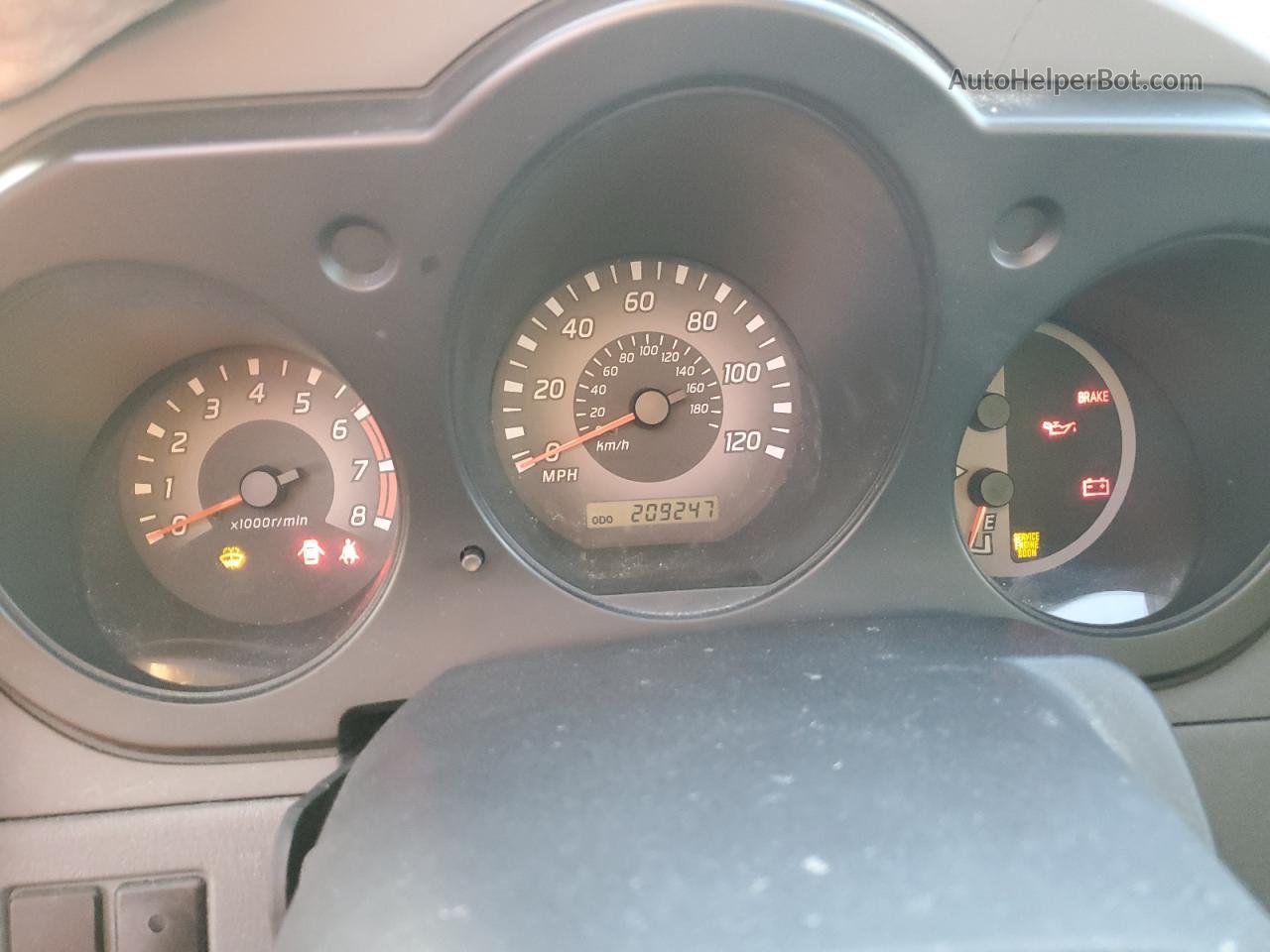 2003 Nissan Xterra Xe Серый vin: 5N1ED28Y93C643011