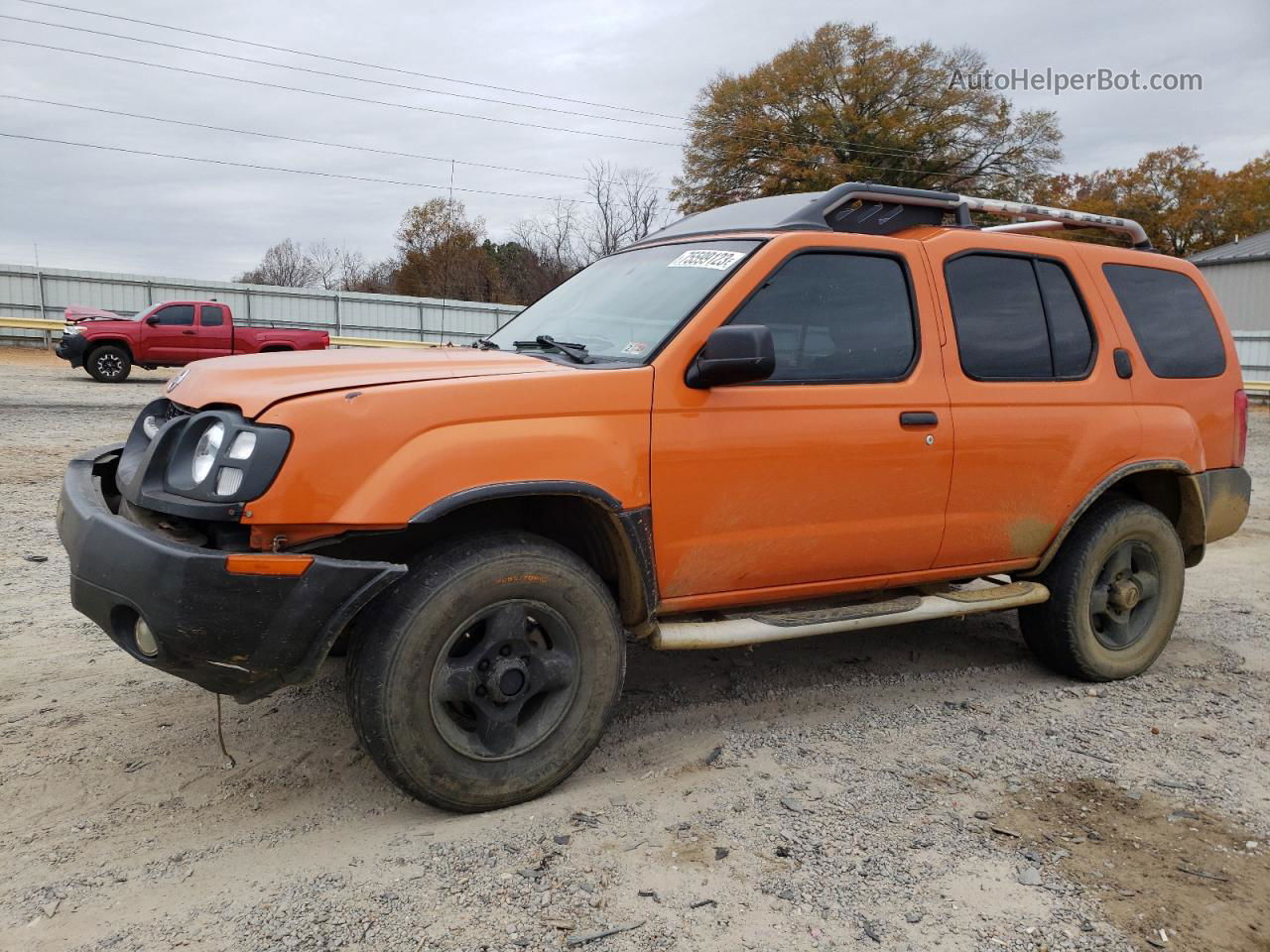 2003 Nissan Xterra Xe Orange vin: 5N1ED28Y93C643932