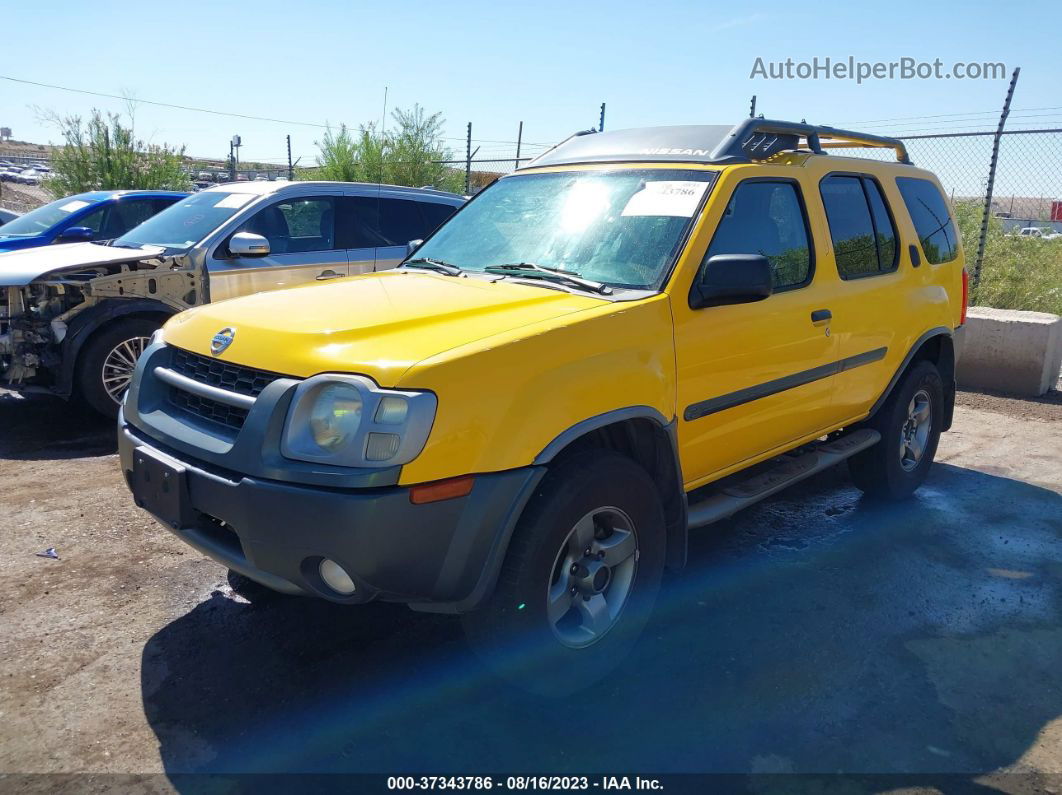 2003 Nissan Xterra Se Yellow vin: 5N1ED28Y93C682651