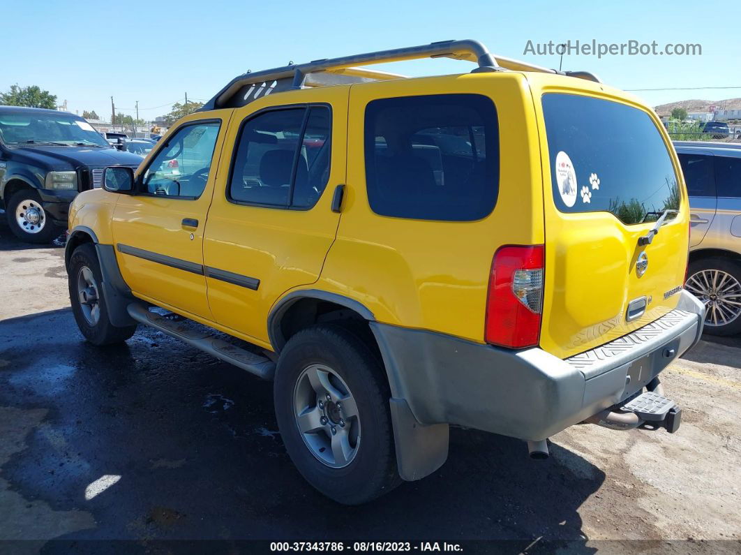 2003 Nissan Xterra Se Yellow vin: 5N1ED28Y93C682651