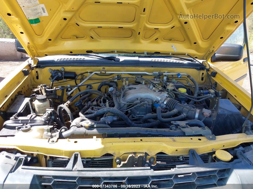 2003 Nissan Xterra Se Yellow vin: 5N1ED28Y93C682651